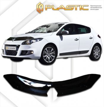 Дефлектор капота CA-Plastic Renault Megane купе 3 дв. 1-ый рестайлинг (2012-2014)