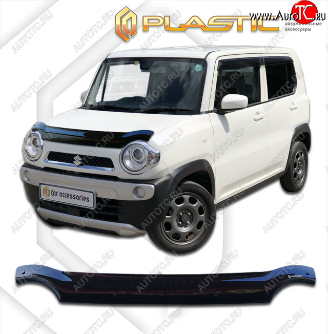 1 839 р. Дефлектор капота CA-Plastic Suzuki Hustler MR41S,MR31S хэтчбэк 5 дв. (2014-2019) (classic черный, без надписи) с доставкой в г. Керчь Увеличить фотографию 1 1 839 р. Дефлектор капота CA-Plastic Suzuki Hustler MR41S,MR31S хэтчбэк 5 дв. (2014-2019) (classic черный, без надписи) с доставкой в г. Керчь