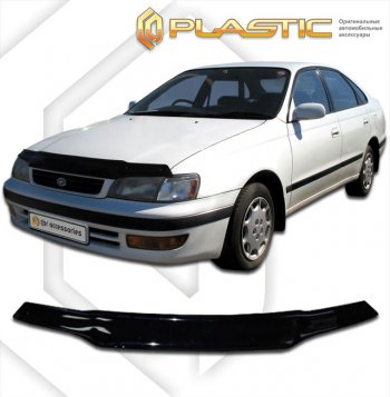 Дефлектор капота CA-Plastic Toyota Carina E T190 седан рестайлинг (1996-1997)