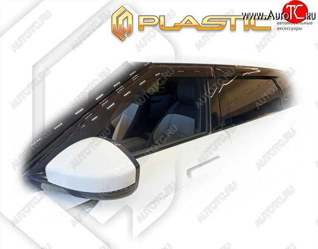 1 999 р. Ветровики дверей Classic полупрозрачный CA Plastic на Range Rover Evoque II поколение 2021  с доставкой в г. Керчь