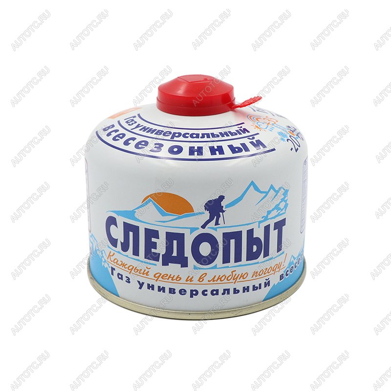 399 р. Баллон газовый резьбовой СЛЕДОПЫТ 230 гр., всесезонный СЛЕДОПЫТ pf-fg-230  с доставкой в г. Керчь