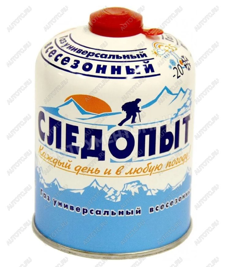 619 р. Баллон газовый резьбовой СЛЕДОПЫТ 450 гр., всесезонный СЛЕДОПЫТ pf-fg-450  с доставкой в г. Керчь