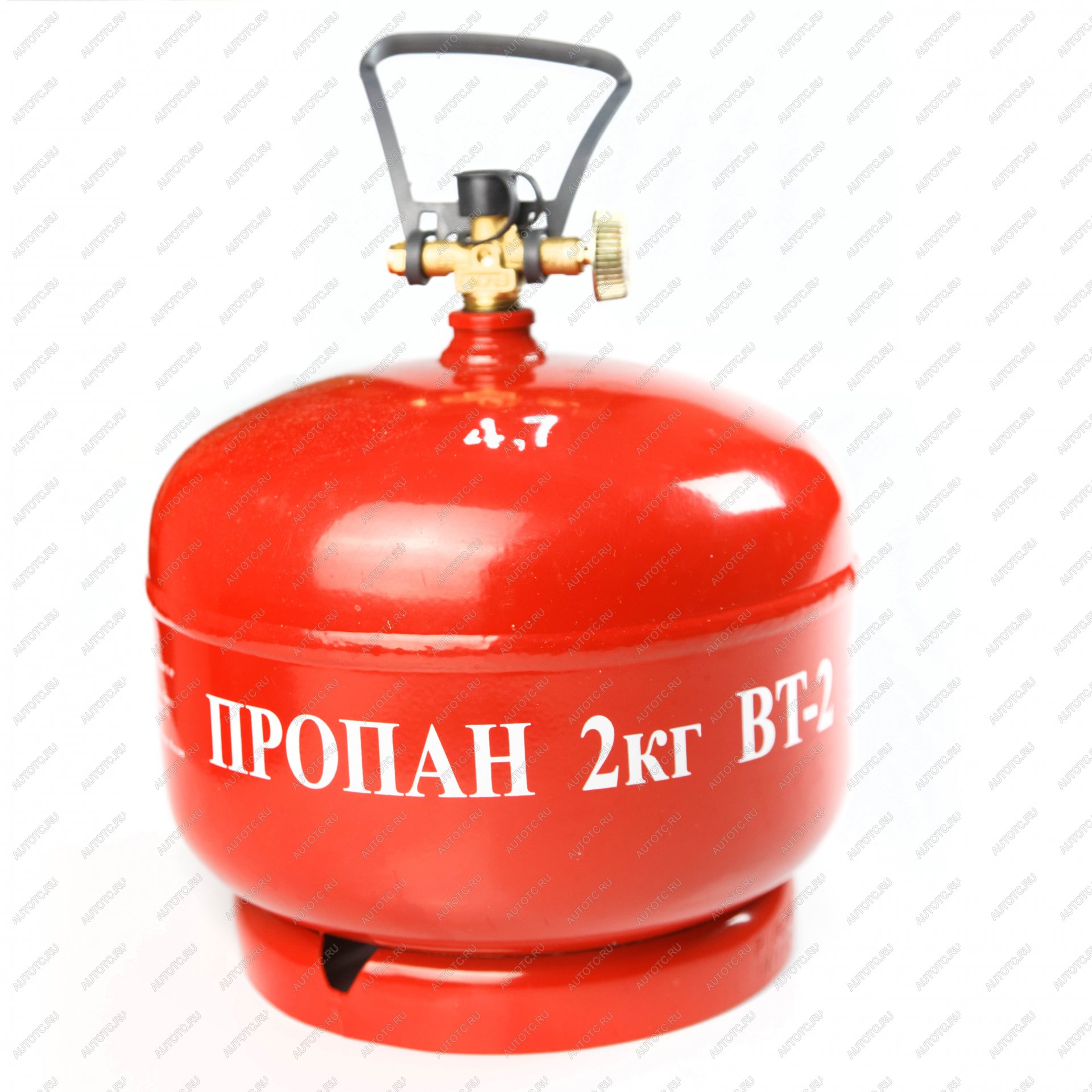 3 159 р. Баллон газовый стальной GZWM LPG BT-2, 4,8 л. Grotkuv (РП) GZWM lpg-bt-2  с доставкой в г. Керчь