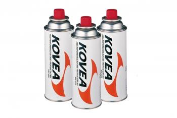 679 р. Баллон газовый цанговый KOVEA Nozzle type gas 220 г комплект 3 шт. KOVEA kgf-220-set3  с доставкой в г. Керчь. Увеличить фотографию 1
