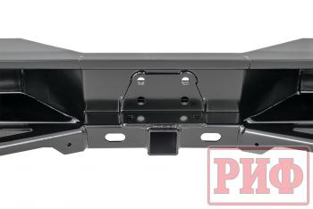 89 019 р. Бампер РИФ силовой задний Toyota Land Cruiser 76 2007+ с квадратом под фаркоп и фонарями РИФ rif076-21150  с доставкой в г. Керчь. Увеличить фотографию 7