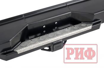 89 019 р. Бампер РИФ силовой задний Toyota Land Cruiser 76 2007+ с квадратом под фаркоп и фонарями РИФ rif076-21150  с доставкой в г. Керчь. Увеличить фотографию 6