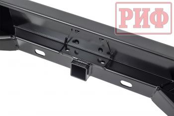 75 709 р. Бампер РИФ силовой задний Toyota Land Cruiser 78 2007+ с квадратом под фаркоп и фонарями РИФ rif078-21150  с доставкой в г. Керчь. Увеличить фотографию 8