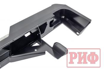 75 709 р. Бампер РИФ силовой задний Toyota Land Cruiser 78 2007+ с квадратом под фаркоп и фонарями РИФ rif078-21150  с доставкой в г. Керчь. Увеличить фотографию 9