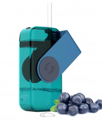 1 189 р. Бутылка JUICY DRINK, 290 мл, бирюзаголубой ASOBU jb300.17-blue  с доставкой в г. Керчь. Увеличить фотографию 3