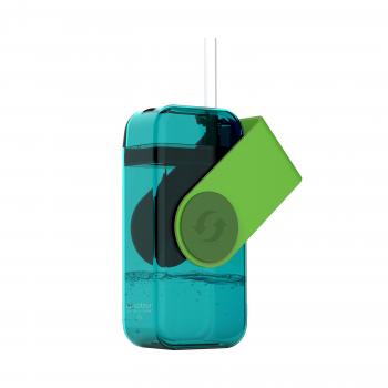 1 189 р. Бутылка JUICY DRINK, 290 мл, бирюзазеленый ASOBU jb300.04-green  с доставкой в г. Керчь. Увеличить фотографию 2