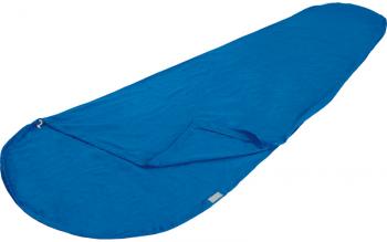 4 599 р. Вкладыш High Peak Cotton Inlett Mummy в спальный мешок, хлопковый, синий, 225 см High Peak 23506  с доставкой в г. Керчь. Увеличить фотографию 1