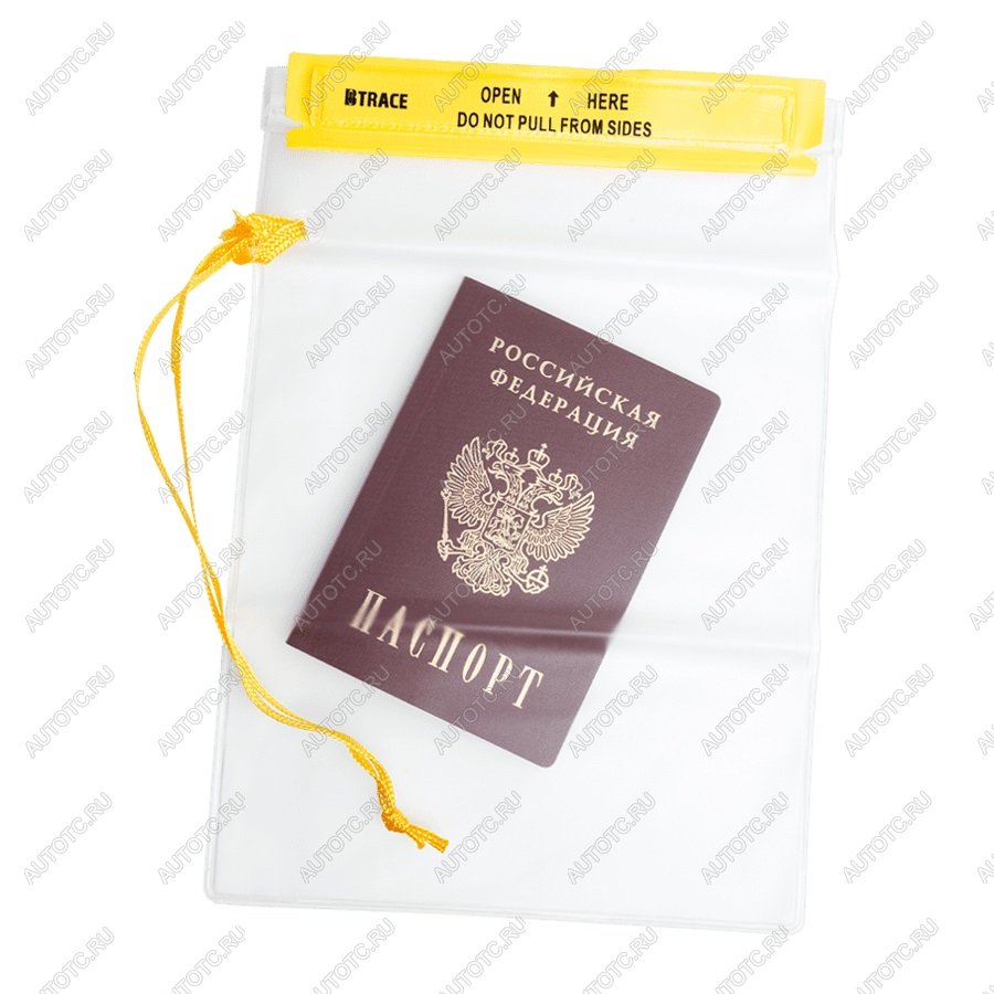 299 р. Гермопакет BTrace плоский ПВХ 18x25 см (Прозрачный) BTrace a0278  с доставкой в г. Керчь