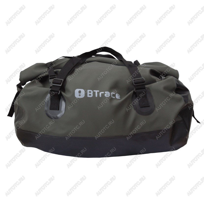 6 849 р. Гермосумка BTrace усиленная ПВХ трикотаж 120л (Оливковыйчерный) BTrace a0335  с доставкой в г. Керчь