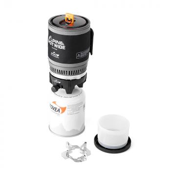 12 809 р. Горелка газовая Kovea Alpine Pot Wide KB-0703W 1 л. KOVEA kb-0703w  с доставкой в г. Керчь. Увеличить фотографию 9