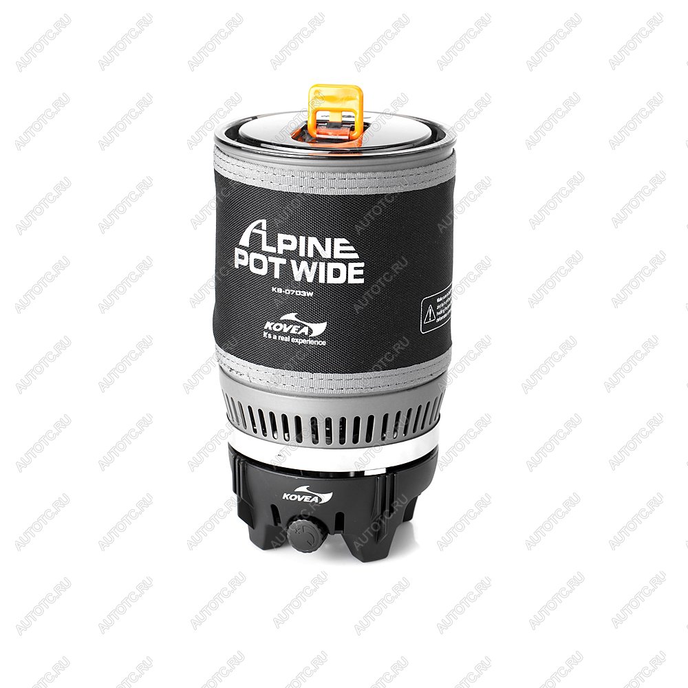 12 809 р. Горелка газовая Kovea Alpine Pot Wide KB-0703W 1 л. KOVEA kb-0703w  с доставкой в г. Керчь