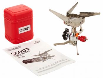 2 429 р. Горелка газовая TOURIST SCOUT, под цанговый баллон TOURIST tm-150  с доставкой в г. Керчь. Увеличить фотографию 2