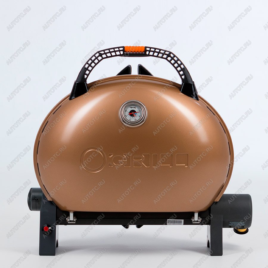 40 899 р. Гриль газовый O-GRILL 500MT bicolor черный-золото, с термометром (в комплекте адаптер тип А) O-GRILL 500mt-gold  с доставкой в г. Керчь