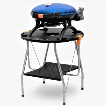 40 899 р. Гриль газовый O-GRILL 500MT синий, с термометром (в комплекте адаптер тип А) O-GRILL 500mt-blue  с доставкой в г. Керчь. Увеличить фотографию 8
