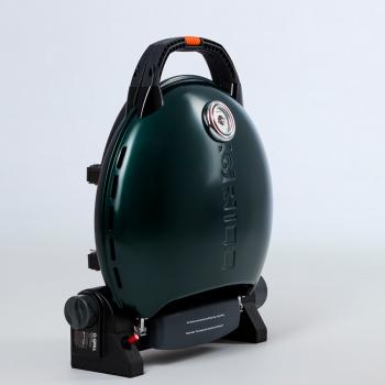 47 899 р. Гриль газовый O-GRILL 700T bicolor черный-зеленый (в комплекте адаптер тип А) O-GRILL 700t-green  с доставкой в г. Керчь. Увеличить фотографию 2
