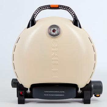 47 899 р. Гриль газовый O-GRILL 700T bicolor черный-кремовый (в комплекте адаптер тип А) O-GRILL 700t-cream  с доставкой в г. Керчь. Увеличить фотографию 1