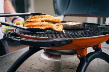 47 899 р. Гриль газовый O-GRILL 700T оранжевый (в комплекте адаптер тип А) O-GRILL 700t-orange  с доставкой в г. Керчь. Увеличить фотографию 24
