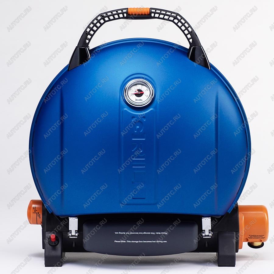 51 899 р. Гриль газовый O-GRILL 800T синий (в комплекте адаптер тип А) O-GRILL 800t-blue  с доставкой в г. Керчь