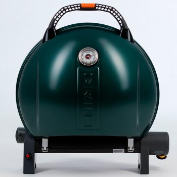 50 899 р. Гриль газовый O-GRILL 900МT bicolor черный-зеленый (в комплекте адаптер тип А) O-GRILL 900mt-green  с доставкой в г. Керчь. Увеличить фотографию 2