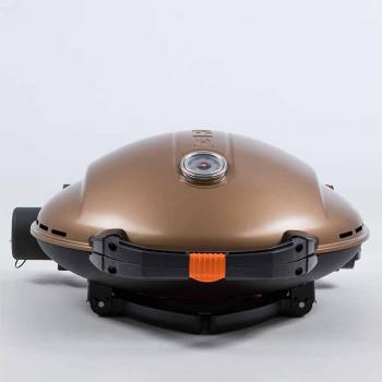 50 899 р. Гриль газовый O-GRILL 900МT bicolor черный-золотистый (в комплекте адаптер тип А) O-GRILL 900mt-gold  с доставкой в г. Керчь. Увеличить фотографию 4