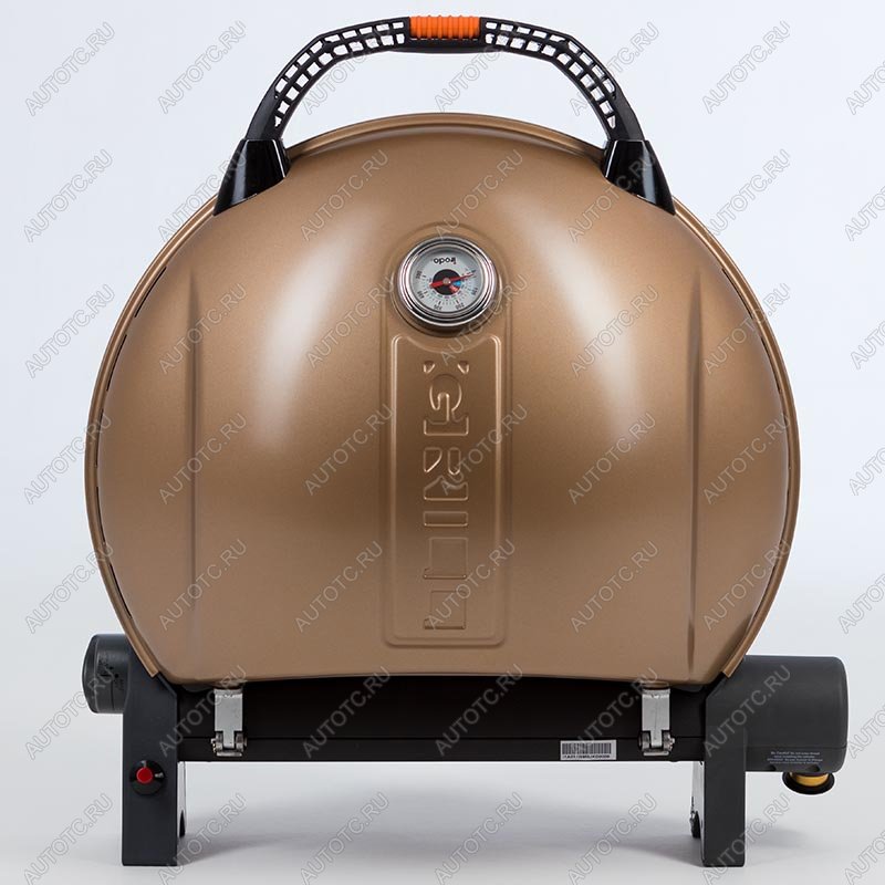 50 899 р. Гриль газовый O-GRILL 900МT bicolor черный-золотистый (в комплекте адаптер тип А) O-GRILL 900mt-gold  с доставкой в г. Керчь