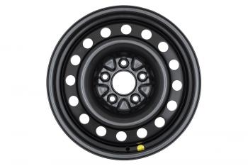 5 829 р. Диск усиленный Renault Duster, Nissan Qashqai, X-Trail, Toyota Rav4 стальной черный 5х114,3 6,5R16 d66,1 ET+40 OFF-ROAD Wheels 1665-51466bl-40a11  с доставкой в г. Керчь. Увеличить фотографию 2
