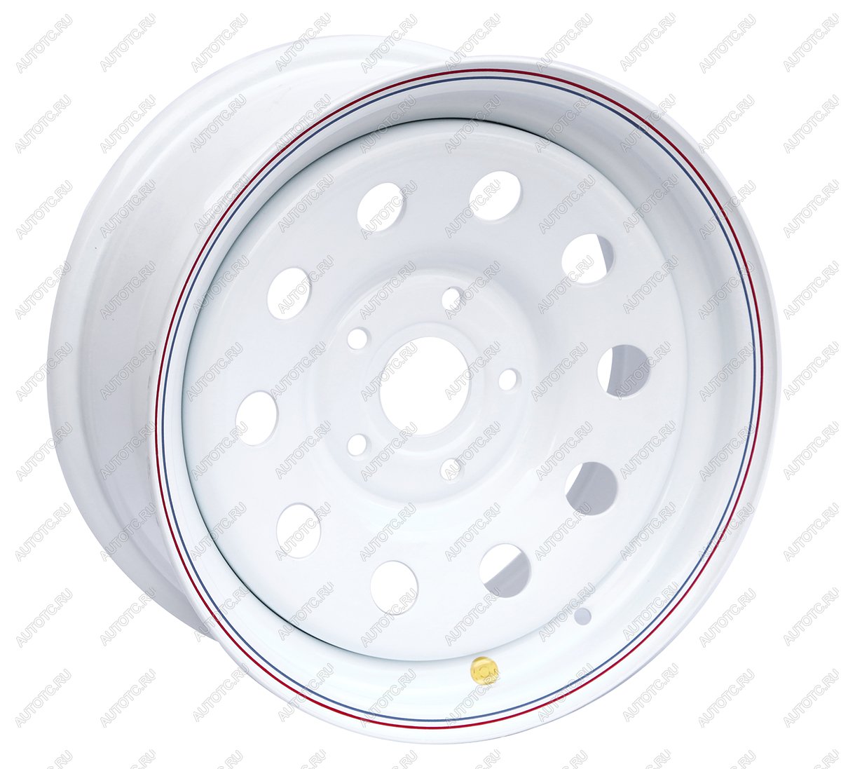 5 699 р. Диск усиленный VW Amarok стальной белый 5x120 7xR16 d65.1 ET+20 OFF-ROAD Wheels 1670-52065wh-20  с доставкой в г. Керчь