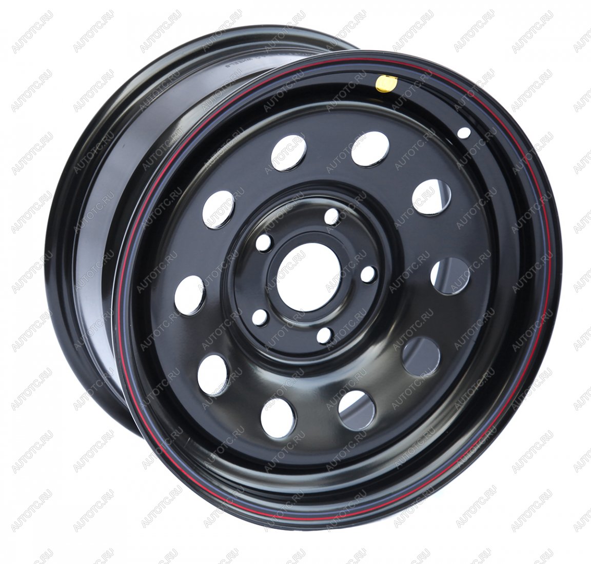 6 279 р. Диск усиленный VW Amarok стальной черный 5x120 7xR16 d65.1 ET+20 OFF-ROAD Wheels 1670-52065bl-20  с доставкой в г. Керчь