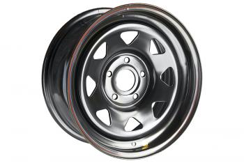 6 279 р. Диск усиленный VW Amarok стальной черный 5x120 7xR16 d65.1 ET+20 (треугольник мелкий) OFF-ROAD Wheels 1670-52065bl-20a17  с доставкой в г. Керчь. Увеличить фотографию 1