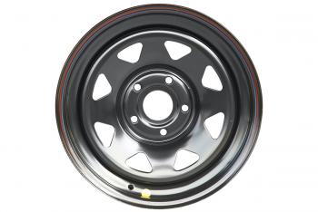 6 279 р. Диск усиленный VW Amarok стальной черный 5x120 7xR16 d65.1 ET+20 (треугольник мелкий) OFF-ROAD Wheels 1670-52065bl-20a17  с доставкой в г. Керчь. Увеличить фотографию 2