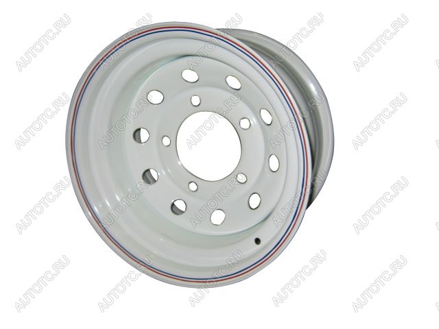 1 709 р. Диск усиленный Ленд Ровер стальной белый 5x165.1 8R15 ET-24 OFF-ROAD Wheels 1580-56525wh-24  с доставкой в г. Керчь