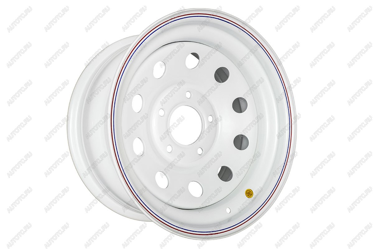 6 629 р. Диск усиленный Мерседес стальной белый 5x130 8xR16 ET-0 OFF-ROAD Wheels 1680-53084wh-0  с доставкой в г. Керчь