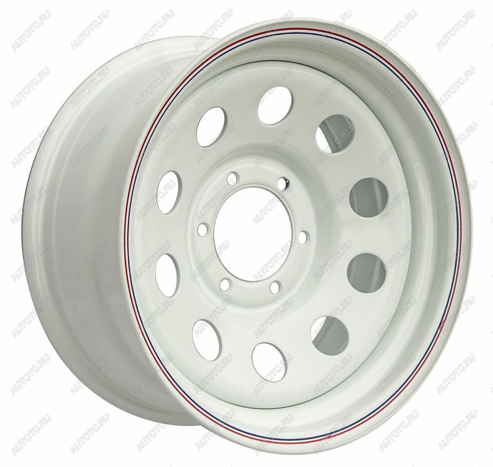 6 629 р. Диск усиленный стальной белый 6x139,7 8xR16 d110 ET+10 OFF-ROAD Wheels 1680-63910wh-10  с доставкой в г. Керчь