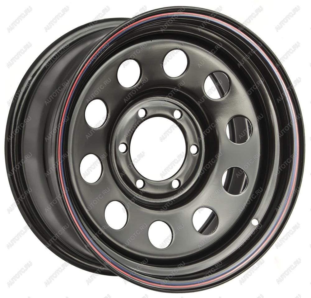 6 279 р. Диск усиленный стальной черный 6x139,7 7xR16 d110 ET+30 OFF-ROAD Wheels 1670-63910bl-30  с доставкой в г. Керчь