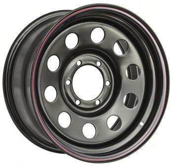 7 689 р. Диск усиленный стальной черный 6x139,7 7xR17 d110 ET+30 OFF-ROAD Wheels 1770-63910bl-30  с доставкой в г. Керчь. Увеличить фотографию 1