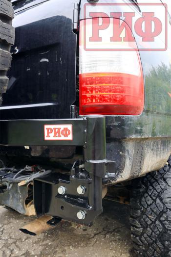 72 509 р. Калитка РИФ с фаркопом в штатный задний бампер Toyota Land Cruiser 105 РИФ rif105-80004  с доставкой в г. Керчь. Увеличить фотографию 6