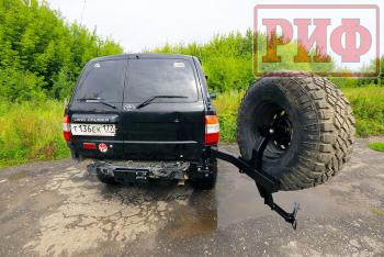 72 509 р. Калитка РИФ с фаркопом в штатный задний бампер Toyota Land Cruiser 105 РИФ rif105-80004  с доставкой в г. Керчь. Увеличить фотографию 3