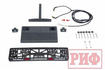 93 329 р. Калитка РИФ с фаркопом в штатный задний бампер Toyota Land Cruiser 200 2008-2015 под штатное колесо, с подсветкой номера РИФ rif200-80001  с доставкой в г. Керчь. Увеличить фотографию 9