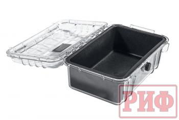 1 119 р. Кейс защитный ударопрочный РИФ 195x130x80 мм IP55 РИФ wr-64t  с доставкой в г. Керчь. Увеличить фотографию 2