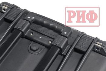 12 649 р. Кейс защитный ударопрочный РИФ 500х305х457 мм на колесах с телескопической ручкой IP55 РИФ wrt-52  с доставкой в г. Керчь. Увеличить фотографию 6