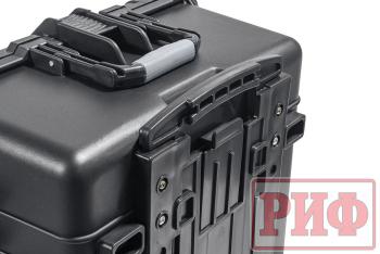 12 389 р. Кейс защитный ударопрочный РИФ 560х455х265 мм на колесах с телескопической ручкой IP55 РИФ wrt-54  с доставкой в г. Керчь. Увеличить фотографию 9