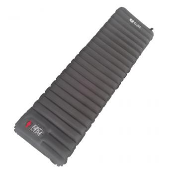 6 899 р. Коврик надувной утеплённый BTrace AirMat Delux,193х59х9 см, с насосом (Серый) BTrace m0221  с доставкой в г. Керчь. Увеличить фотографию 1