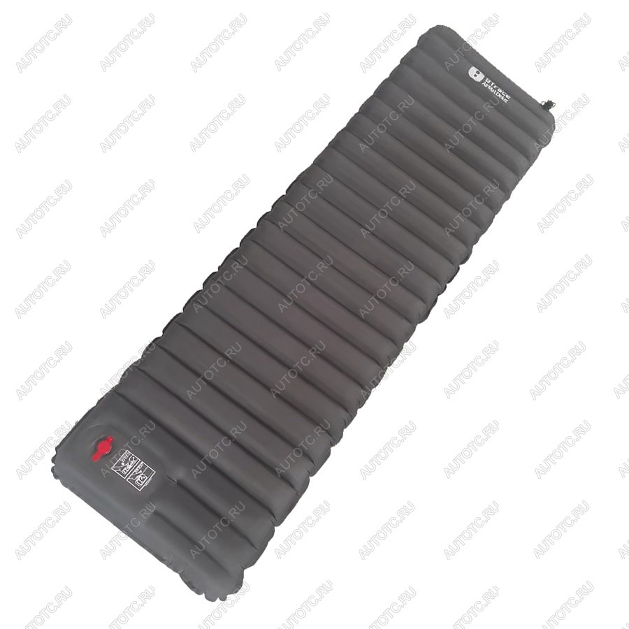 6 899 р. Коврик надувной утеплённый BTrace AirMat Delux,193х59х9 см, с насосом (Серый) BTrace m0221  с доставкой в г. Керчь