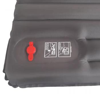 6 899 р. Коврик надувной утеплённый BTrace AirMat Delux,193х59х9 см, с насосом (Серый) BTrace m0221  с доставкой в г. Керчь. Увеличить фотографию 3
