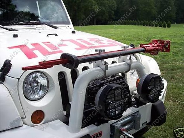 18 039 р. Крепление на трубу кенгурятника для домкрата Hi-Lift 50-80 мм Hi-Lift tm-750  с доставкой в г. Керчь