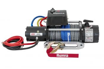 69 679 р. Лебёдка автомобильная электрическая 12V Runva 9500 lbs 4350 кг (синтетический трос) RUNVA ewv9500ssr  с доставкой в г. Керчь. Увеличить фотографию 10